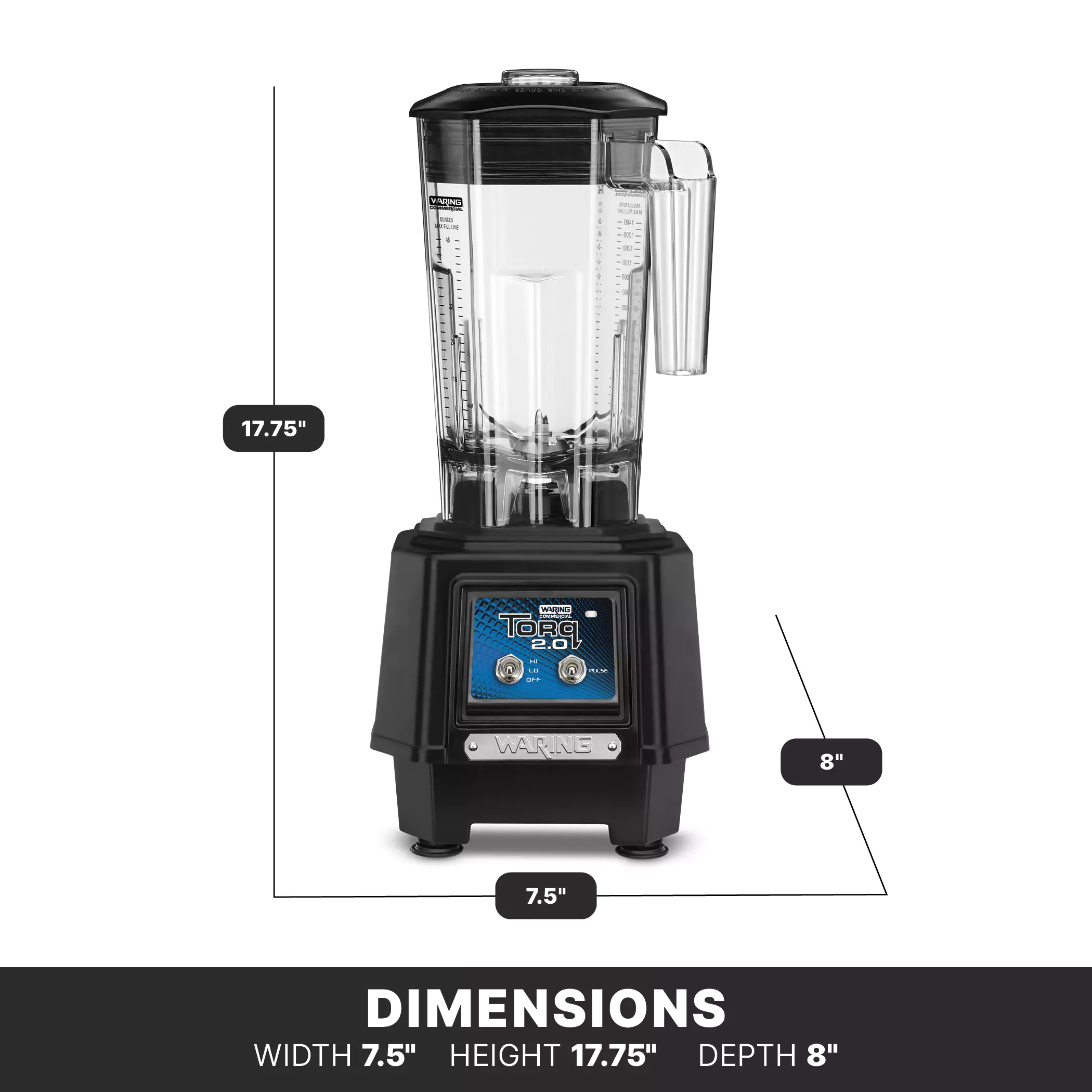 Torq 2.0 Blender with Toggle Switch